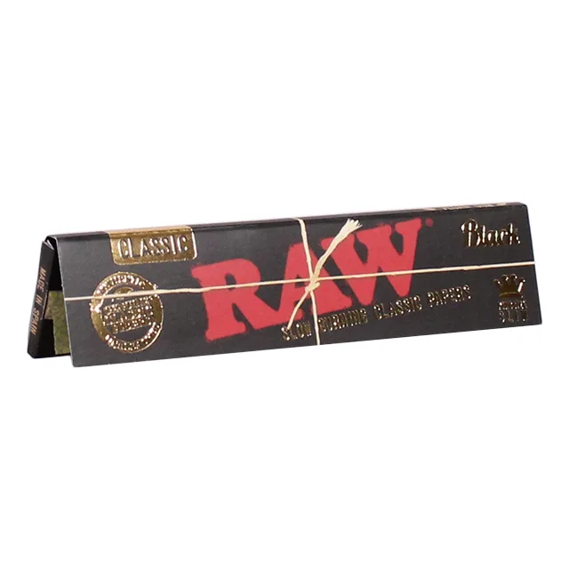 Raw - Paper Classic Black King Size Slim