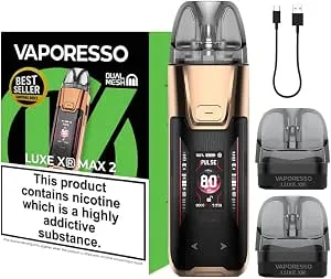 Vaporesso - Luxe XR Max 2 Kit - Imperial Red Leather