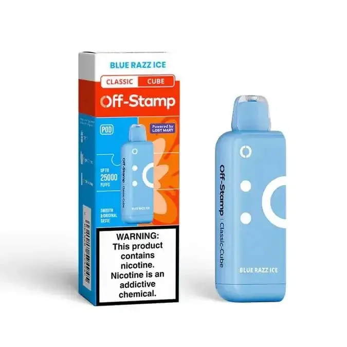 Off-Stamp 25k Pod - Blue Razz Ice