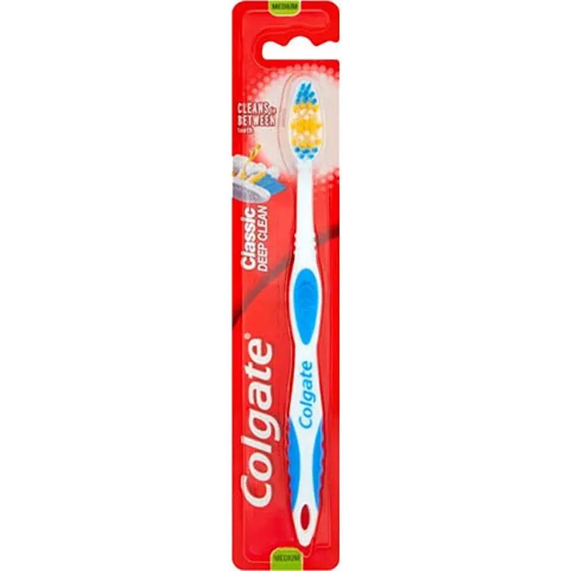 Colgate Toothbrush Classic Deep Clean Medium 12ct