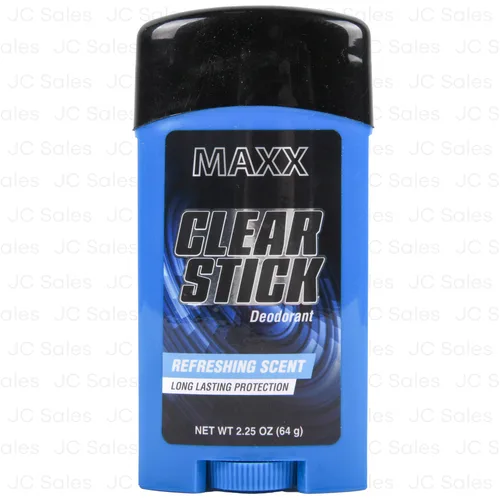 MAXX CLEAR STICK DEODORANT REFRESHING SCENT 2.25 OZ