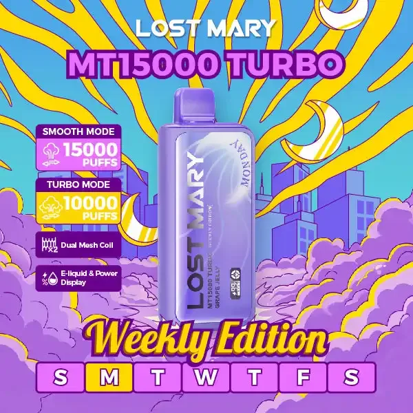 Lost Mary MT15000 Turbo - Strawberry Orange