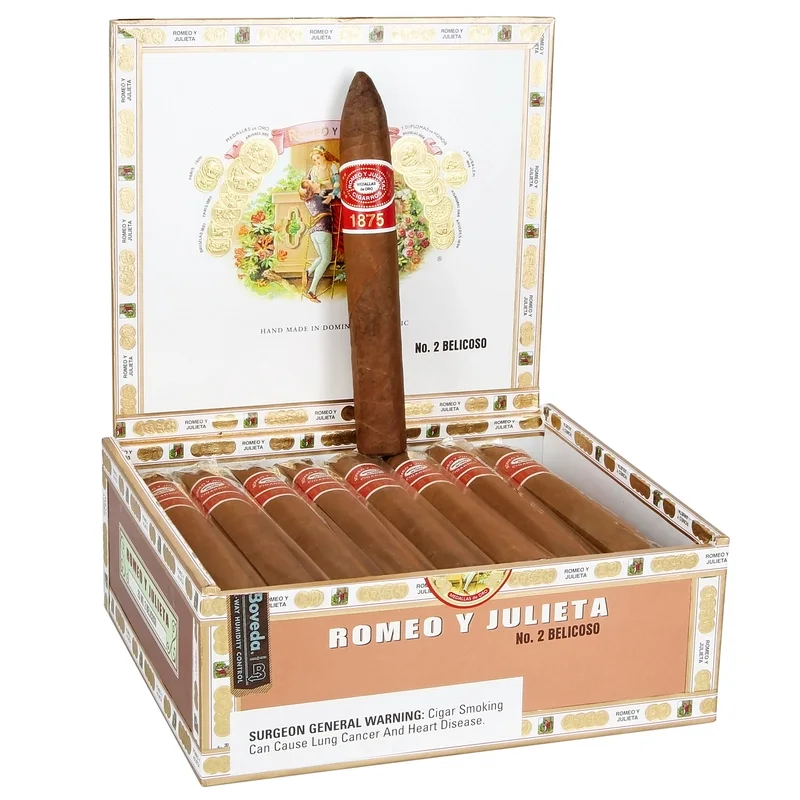 Romeo Y Julieta - No 2 Belicoso 25cigars
