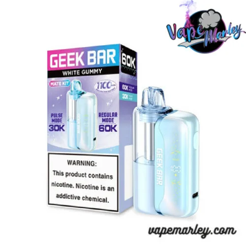 Geek Bar Mate Kit - White Gummy