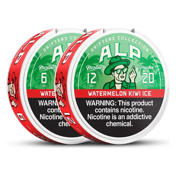 ALP Nicotine Pouches - 6mg Watermelon Kiwi Ice
