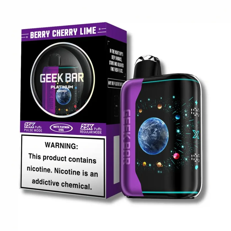 Geek Bar Platinum 25K - Berry Cherry Lime