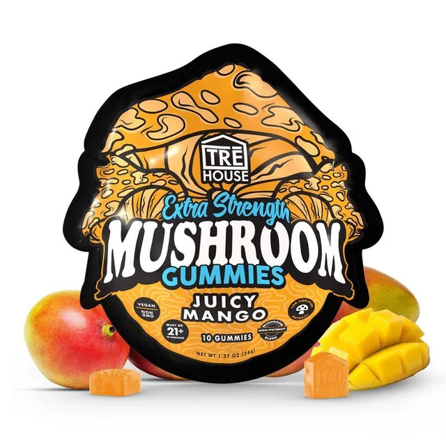 TRE House Magic Mushroom Gummies - Juicy Mango (SINGLE)