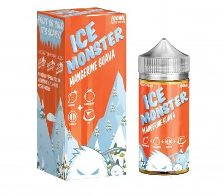 Monster Vape Labs 100mL - Ice Monster Mangerine Guava 3mg