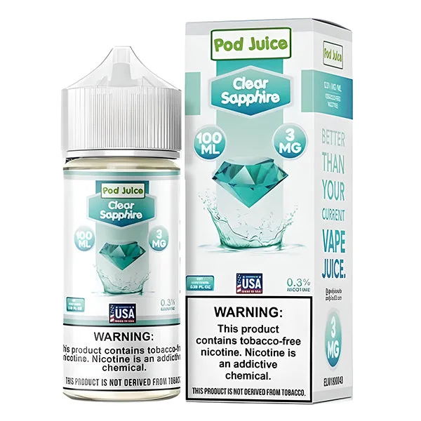 Pod Juice 30mL - Clear Sapphire 35mg