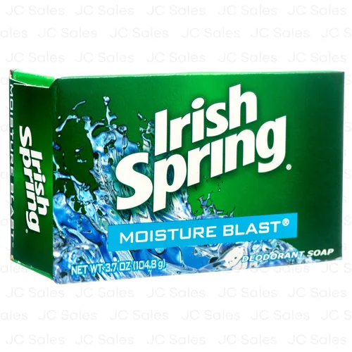 IRISH SPRING BAR SOAP MOISTURE BLAST 3.75 OZx