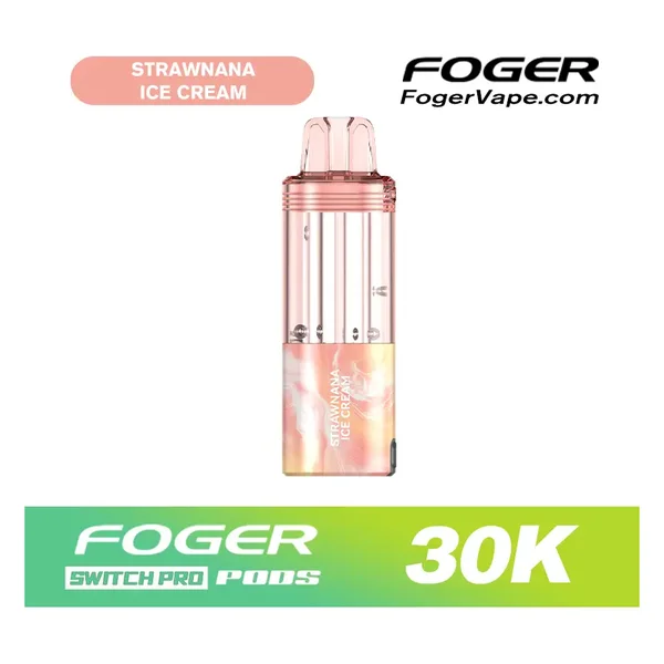 Foger Switch Pro 30k - Strawnana Ice Cream