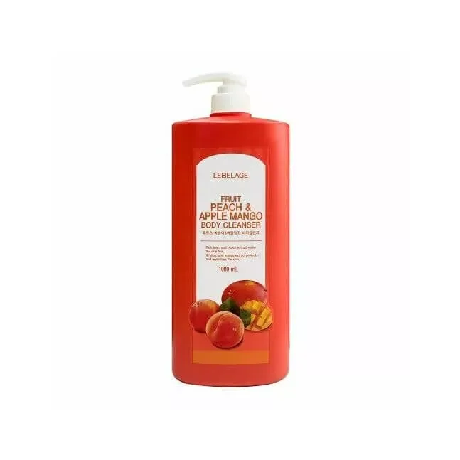 LEBELAGE - Fruit Peach & Apple Mango Body Cleanser 1000mL