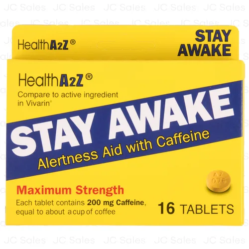 HEALTHA2Z STAY AWAKE CAFFEINE 200MG/16 TABLETS