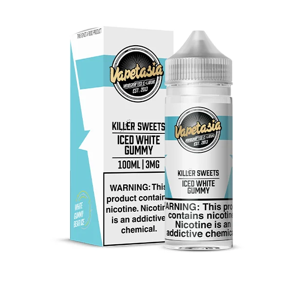 Vapetasia 100ml - White Gummy ICED 3mg