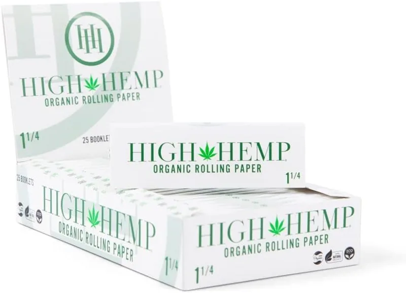 High Hemp - Organic Rolling Paper 1 1/4