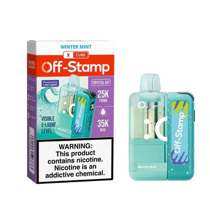 Off-Stamp X Cube 35k Crystal KIT - Winter Mint