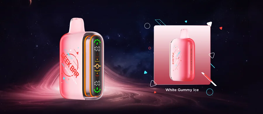 Geek Bar Pulse 2 - White Gummy Ice 25K