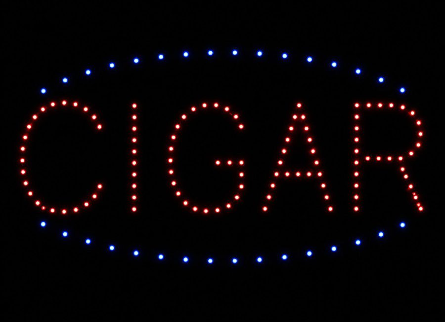 Cigar LED Sign (Led Dot)