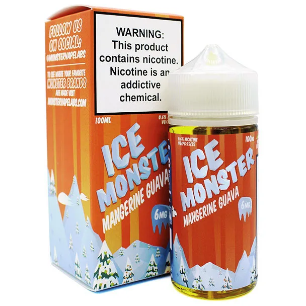 Monster Vape Labs 100mL - Ice Monster Mangerine Guava 6mg
