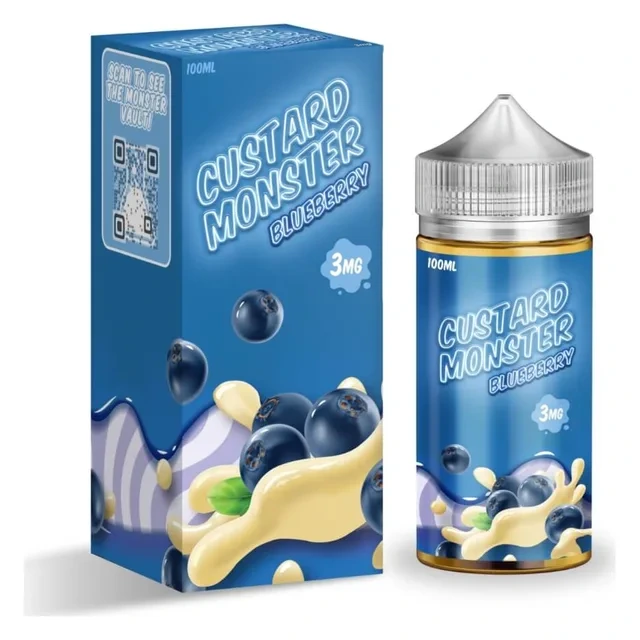 Monster Vape Labs Custard Monster — Blueberry Custard