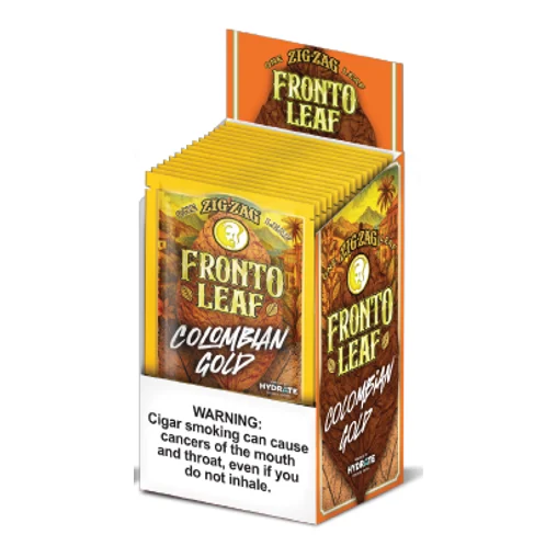 Zig Zag Fronto Leaf - Colombian Gold