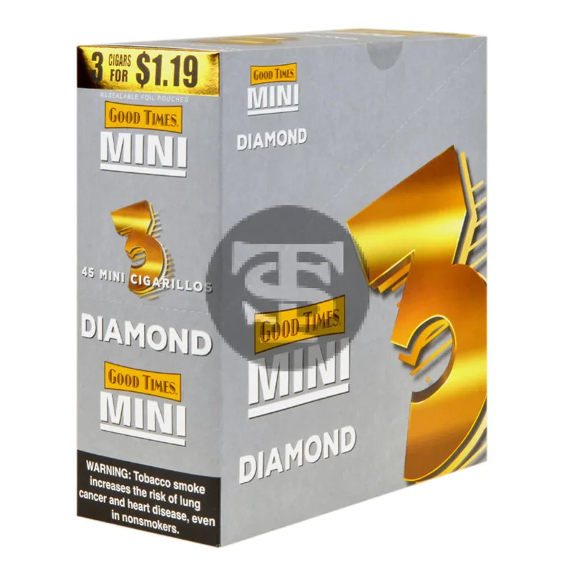 Good Times 45 MINI Cigarillos 2 for $1.19 - Diamond