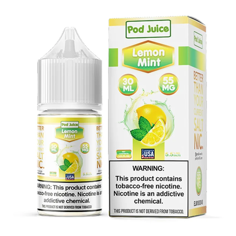 Pod Juice 30mL - Lemon Mint 55mg