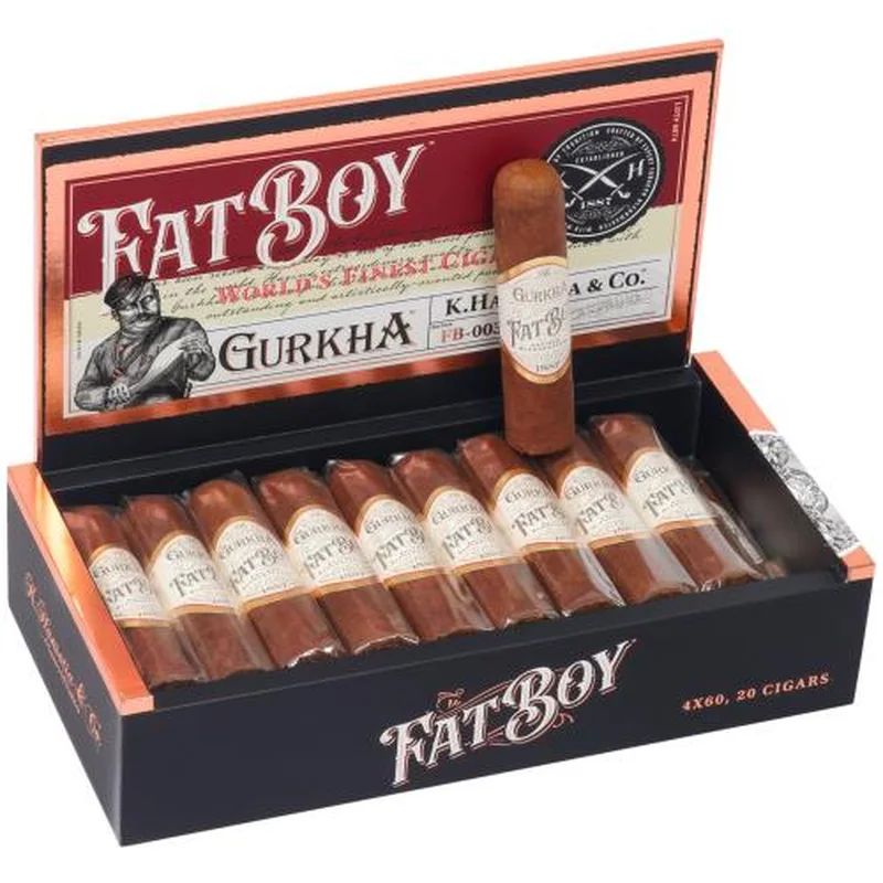 Gurkha Fat Boy — Habano Robusto · Box of 20