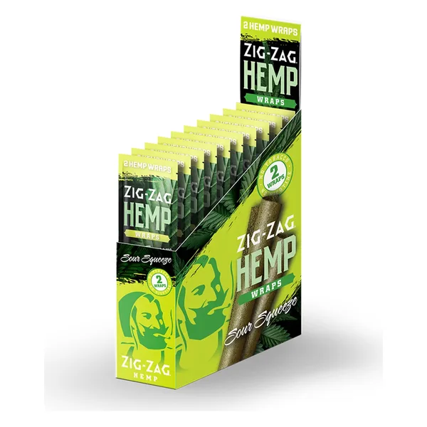 Zig Zag Hemp Wraps NP - Sour Squeeze