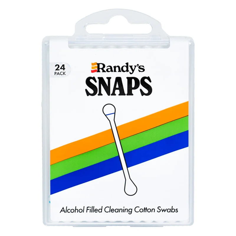 Randy's Swabs, Brushes & Tools — Snaps (alcohol swabs, 24 ct)