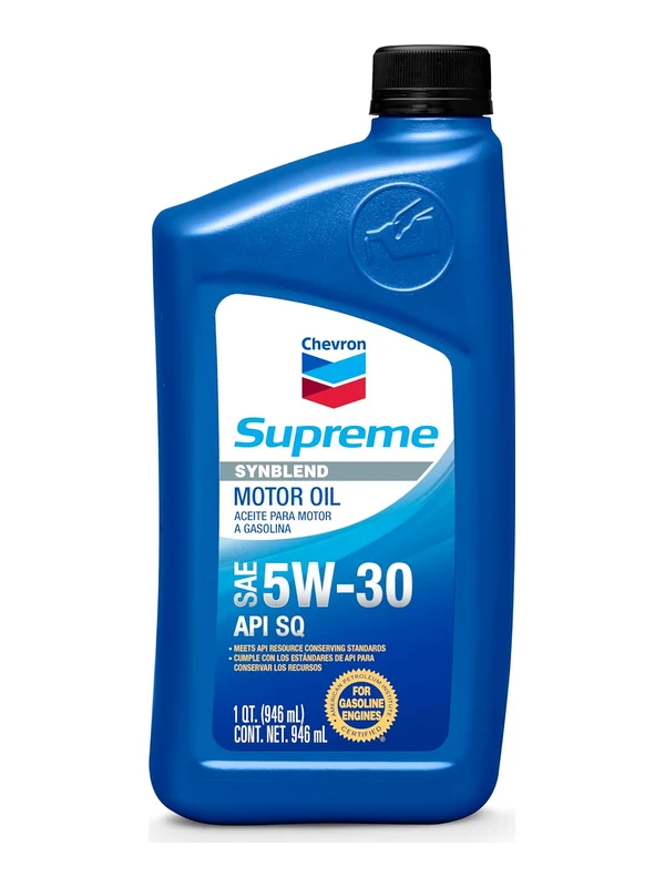 Chevron - Supreme Motor Oil 1qt 12pk - 5W-30