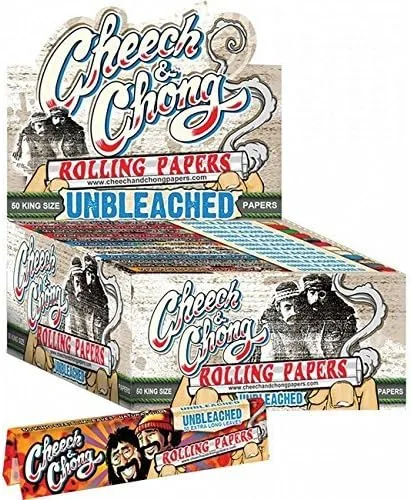 Cheech & Chong Unbleached Rolling Papers King Size
