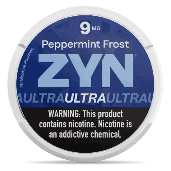 ZYN Ultra Pouch - Peppermint Frost 9mg