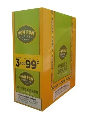 Pom Pom 3 for $1.39 - WHITE GRAPE