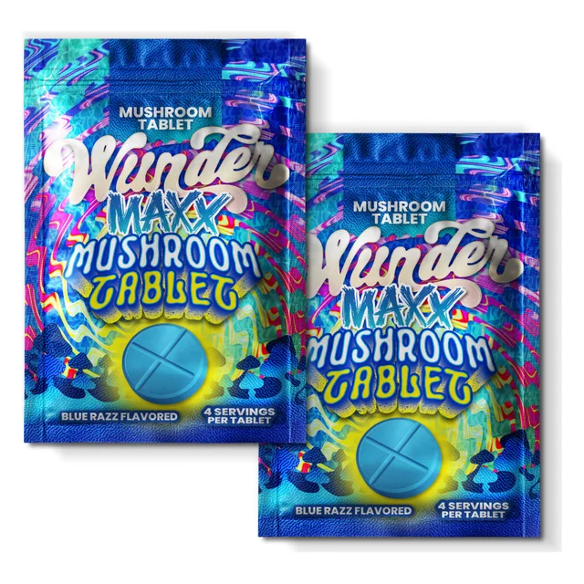 Wunder Maxx Mushroom Tablets — Blue Razz