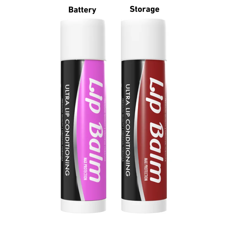 Smyle Labs - Chapstick Battery -Red & Pink