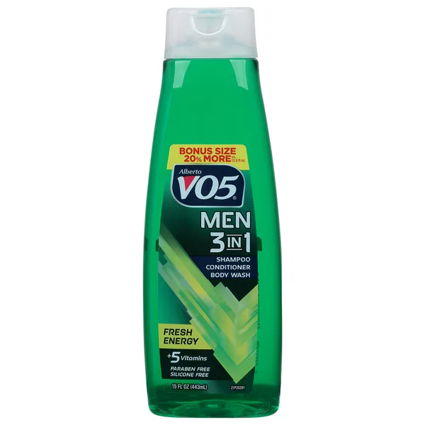 VO5 Men’s 3-in-1 Shampoo, Conditioner & Body Wash