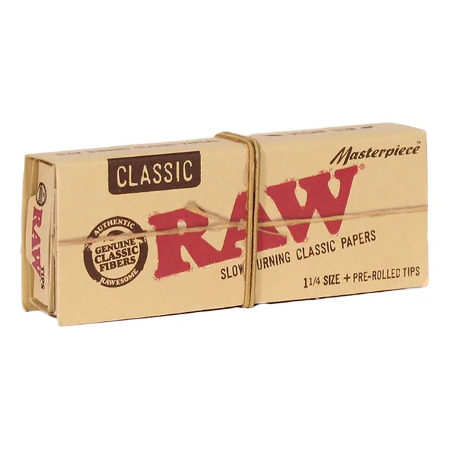 Raw - Paper - Masterpiece Classic 1 1/4 with Tips