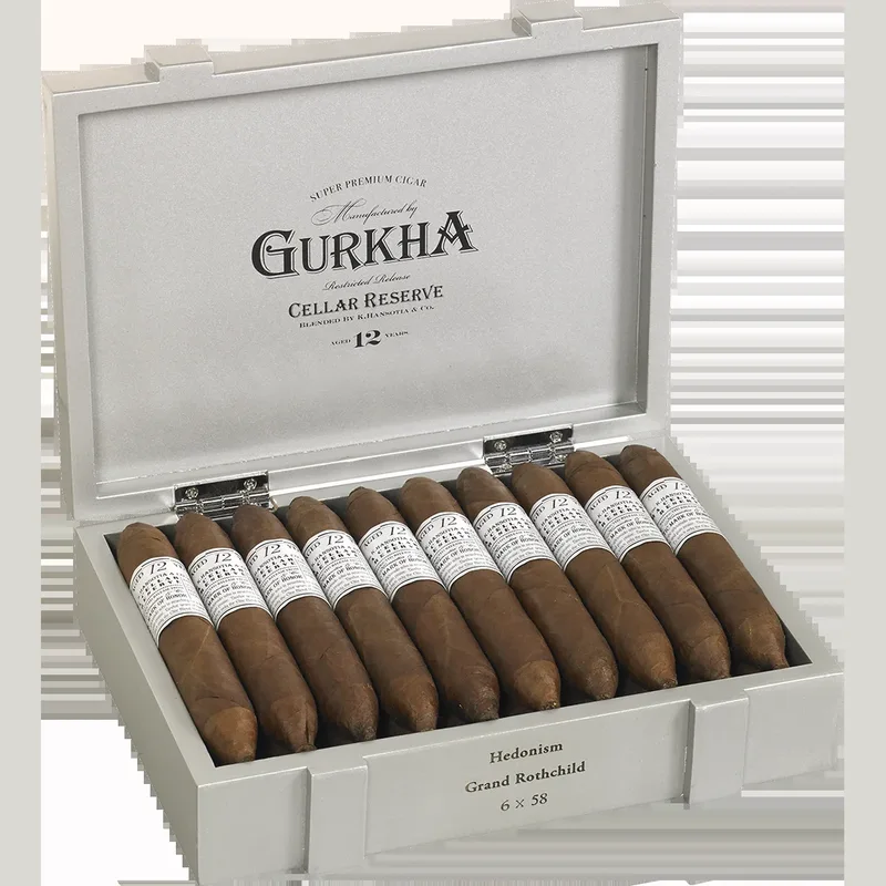 Gurkha Cellar Reserve 12 Year Platinum · Box of 20 — Hedonism