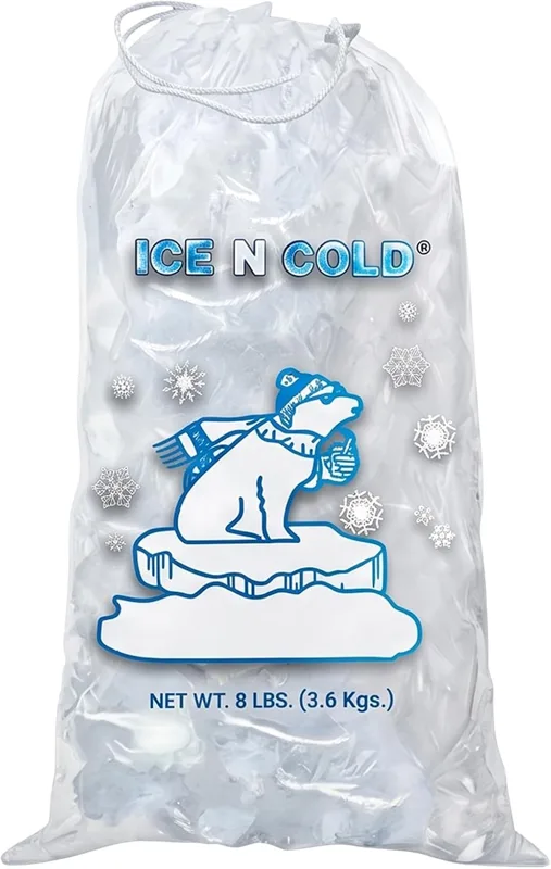 Ice Bag With String 8LB 400pcs