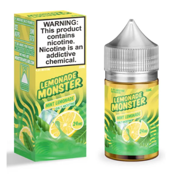 Monster Vape Labs 30mL - Lemonade Monster Mint Lemonade 48mg