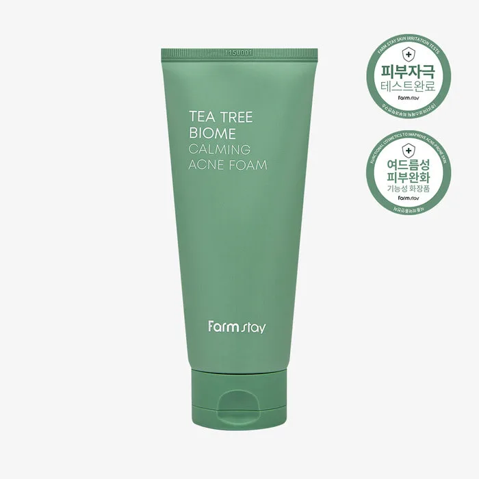 Farm Stay - Tea Tree Biome Calming Acne Foam
