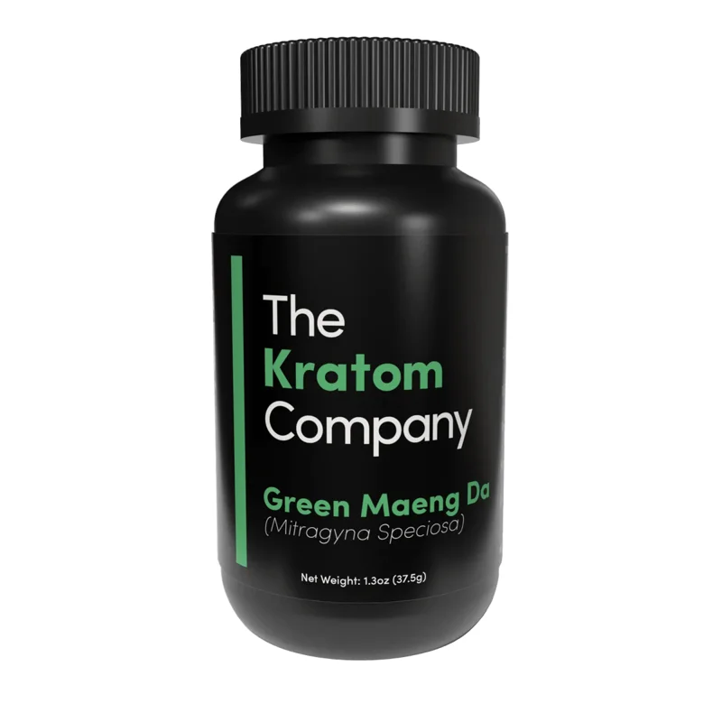 The Kratom Company Maeng Da Kratom Capsules — Green Maeng Da · 75 ct