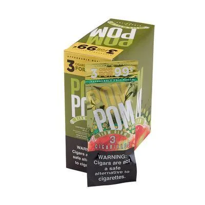 Pom Pom 3 for $1.39 - SLOW GLOW