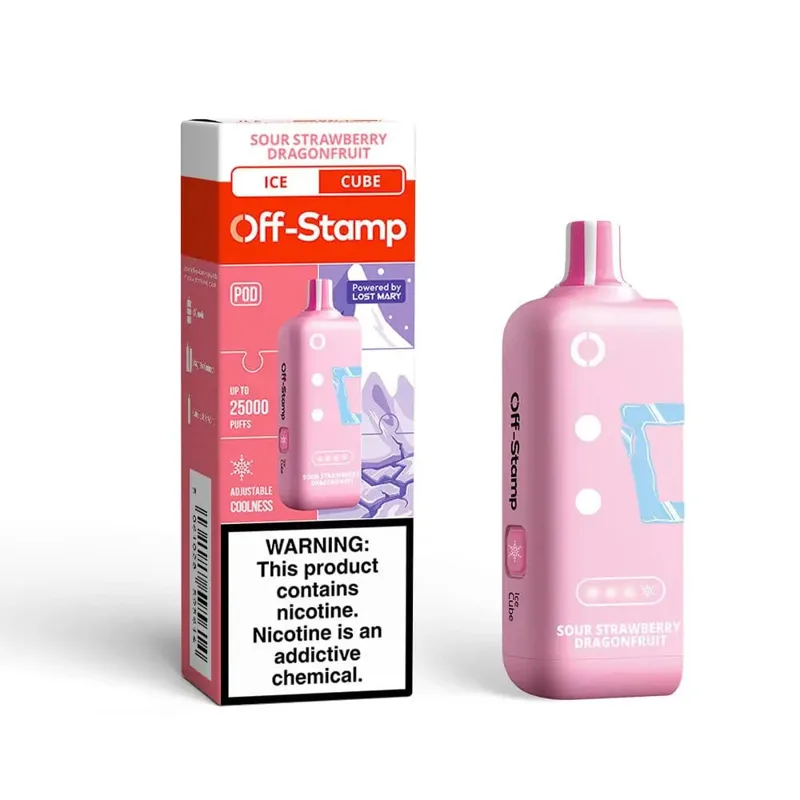 Off-Stamp 25k Pod - Sour Strawberry Dragonfruit