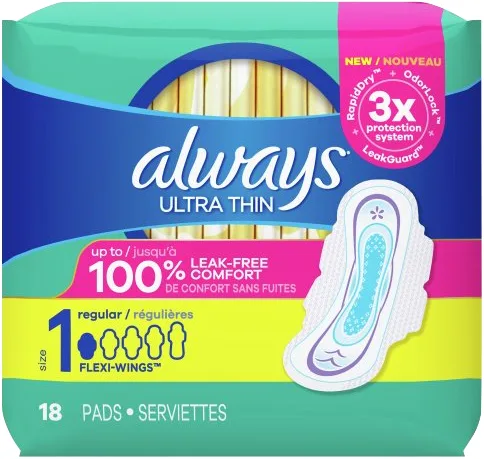 Always - Ultra Thin 22ct Size 1