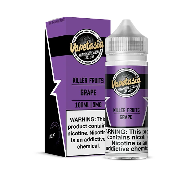 Vapetasia 100ml - Grape 3mg