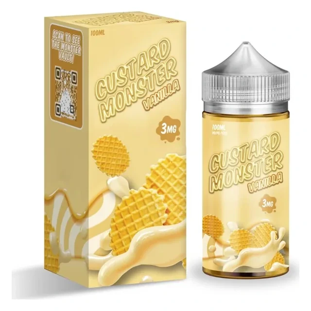 Monster Vape Labs 100mL - Custard Monster Vanilla 3mg