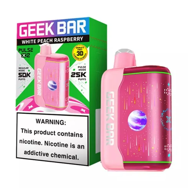 Geek Bar Pulse X2 - White Peach Raspberry 50k
