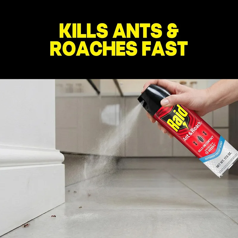RAID - ANT & ROACH KILLER 17.5 OZ OUTDOOR FRESH